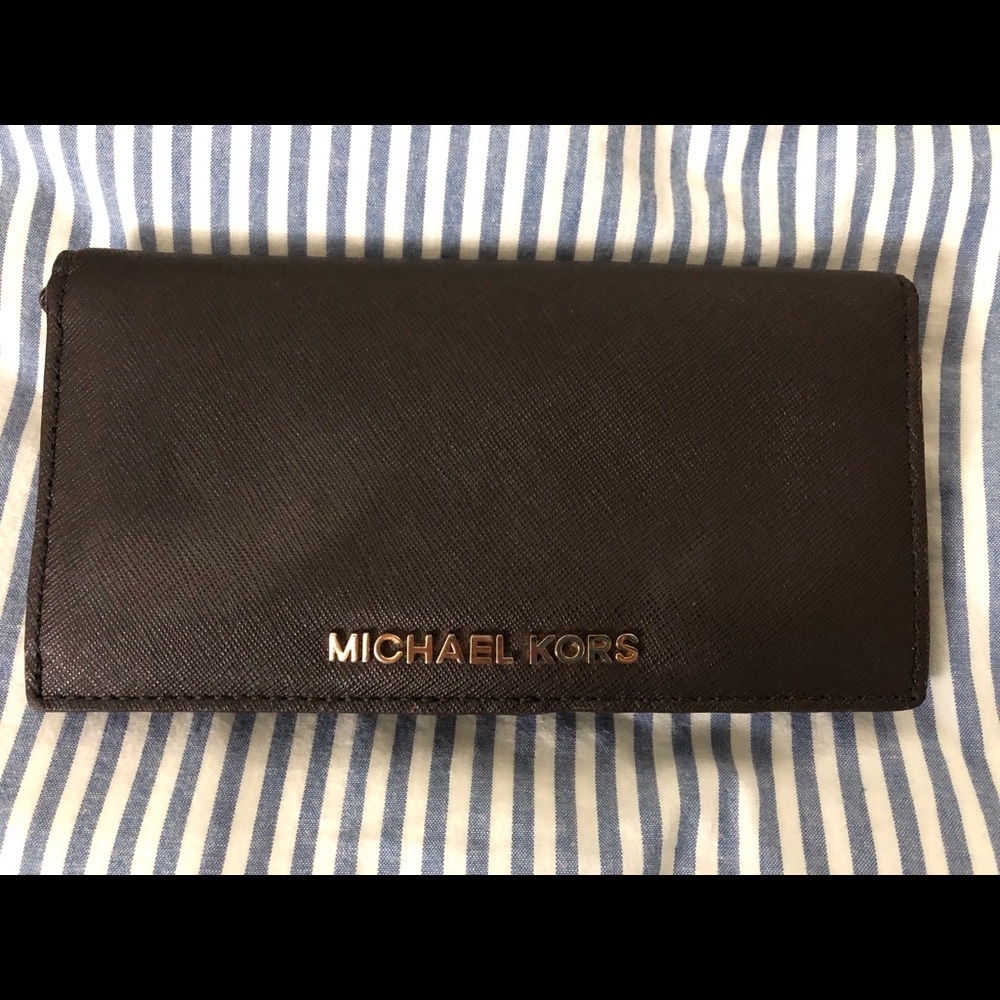 Brown Michael Kors wallet